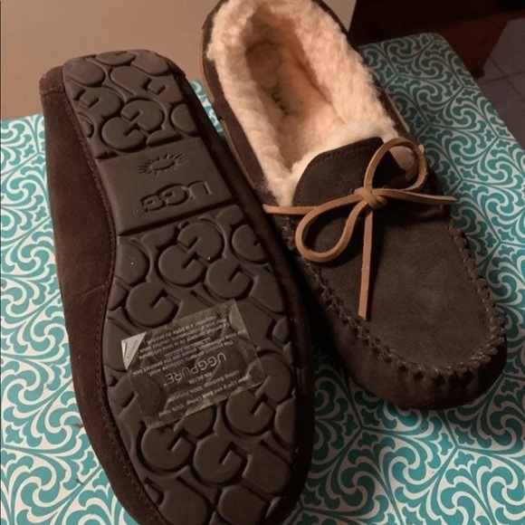 Brown Ugg Moccasins for Men - Picture 3 of 3